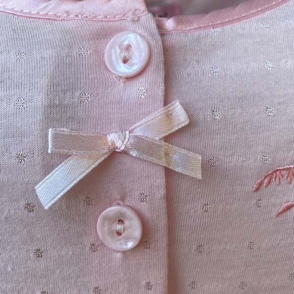 Betsy Vintage nightgown sleepwear pink Large - Picture 11 of 12